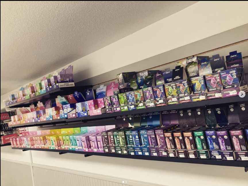 Rows of Vapes