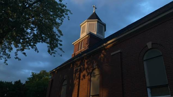 Picture of Church Dusk, From side